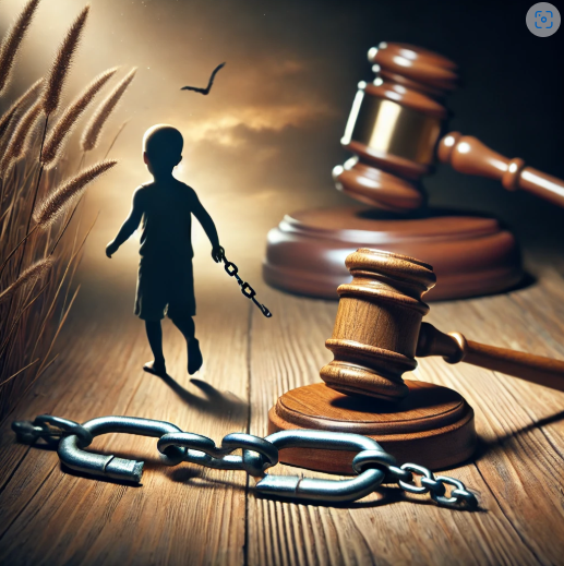 children lost in litigation